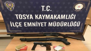 Kastamonuda kaçak silah operasyonu: 1 gözaltı