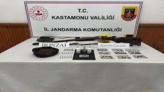 Kastamonuda uyuşturucu ile yakalanan şüpheli şahıs tutuklandı