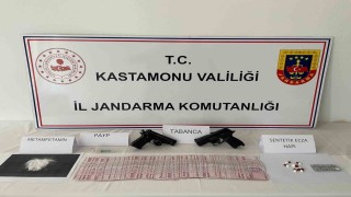 Kastamonuda zehir tacirlerine geçit yok: 2 gözaltı