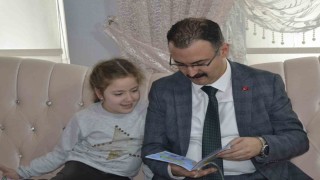 Kaymakam Ateş, öğrencilerin misafiri oldu