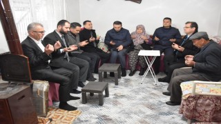 Kaymakam Güldoğan, şehit ailesini unutmadı