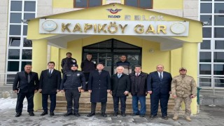 Kaymakam Gürdal Kapıköy Gar Şefliğinde incelemelerde bulundu