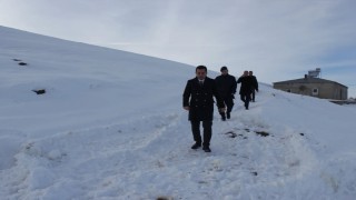 Kaymakam Şahin, köylerde incelemede bulundu