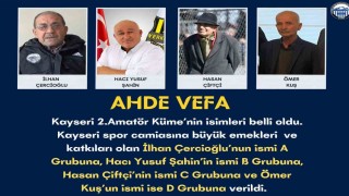 Kayseri 2. Küme gruplarının isimleri belli oldu