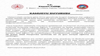 Kayseride eğitime kar engeli