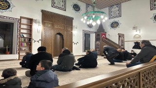 Kayseride ilk teravih namazı kılındı