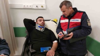 Kazadan 9 saat sonra fark edilerek hastaneye kaldırıldı