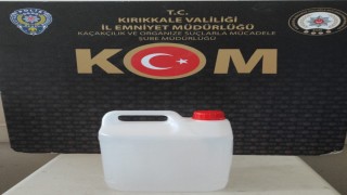 Kırıkkale’de Kaçak Alkol Operasyonu: 1 Kişi Gözaltında