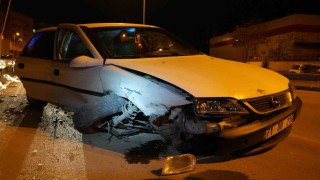 Kırıkkalede LPGli otomobil bariyerlere çarptı: 4 yaralı