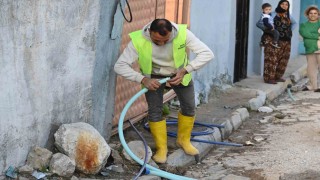 Kırkağaçta eski asbestli alt yapılar değiştiriliyor
