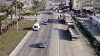 Kırmızı ışıkta durmayan araç sürücüleri drone ile tespit edildi