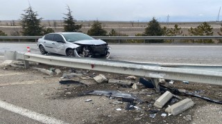 Konyada trafik kazası: 1 yaralı