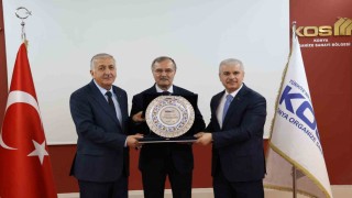 KOSta görev değişimi: Başkan Kütükcü, görevi Büyükeğene devretti