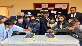 Kulada küçük yazarlar büyük bir eseri hayata geçirdi