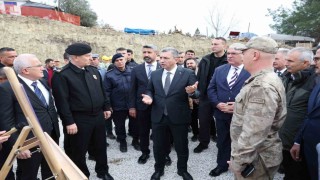 Kumlucada yeni Jandarma binasının temeli atıldı