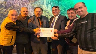 Kütahyada basın mensupları Gazeteciler Cemiyetinin etkinliğinde bir araya geldi