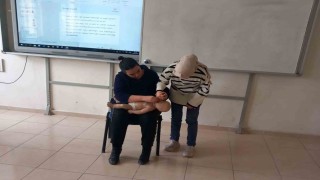Kütahyada görme engellilere ilk yardım kursu