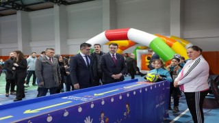 Kütahyada Halil Akkaş Spor Kompleksi açıldı