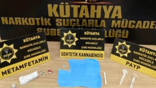 Kütahyada uyuşturucu operasyonu: 3 kişi tutuklandı