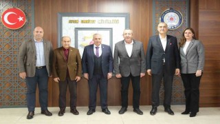 KUTO Yönetimi Aydın İl Emniyet Müdürü Erdoğan ve İl Kültür Turizm Müdürü Demirle görüştü