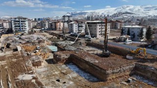 Malatyada inşa çalışmaları sürüyor