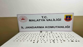 Malatyada jandarmadan tarihi eser operasyonu