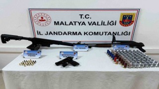 Malatyada silah ve mühimmat kaçakçılığı operasyonu