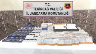 Malkarada kaçak sigara operasyonu