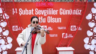 Maltepede 14 Şubat kutlandı