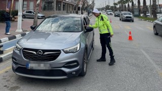 Manisada hem havadan hem karadan trafik denetimi