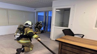 Mardinde OSBde tekstil fabrikasında yangın ve tahliye tatbikatı yapıldı