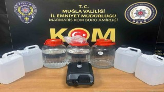 Marmaris ve Bodrumda sahte alkol operasyonu