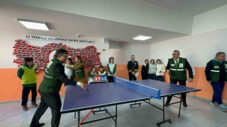 Marmariste masa tenisi turnuvası düzenlendi