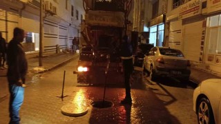 MARSU, gece boyunca yağış mesaisini sürdürdü
