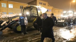 Melikgazi, güvenli ulaşım için gece gündüz görev başında
