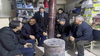 MHP İl Başkanı Yurdagül, Hınıs ve Tekmanda esnafı ziyaret etti, muhtarlarla biraraya geldi