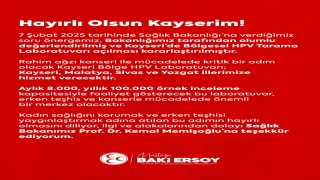 MHPli Ersoydan Kayseriye bir müjde daha