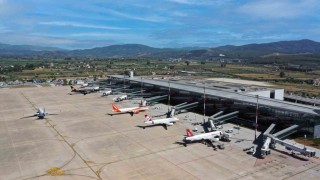 Milas-Bodrum havalimanı Ocak ayında 104 bin 585 yolcuya hizmet verdi