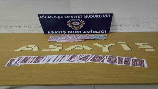 Milasta kumar baskını: 51 bin 859 TL para cezası kesildi