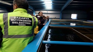 Minik öğrenciler suyun yolculuğuna tanıklık etti