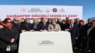 Mobilya Kent projesinin temeli atıldı