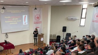 Muğlada öğrencilere uyuşturucuyla mücadele semineri