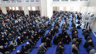 Muşta 12 bin kişilik cami ibadete açıldı