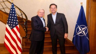 NATO Genel Sekreteri Rutte ile ABDnin Ukrayna ve Rusya Özel Temsilcisi Kellogg ile bir araya geldi