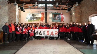 Nazilli Arama Kurtarma Derneği gazetecilerle buluştu
