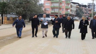 Nazilli Belediyesi Şirinevler Mahallesindeki çalışmalarını sürdürüyor