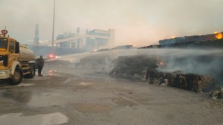 Söke’deki Fabrika Yangınına Destek Çalışmaları Sürüyor