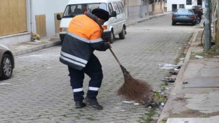 Nazilli Belediyesinin temizlik çalışmaları sürüyor