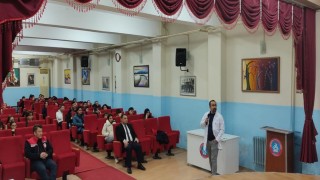 Nazillide öğrencilere veteriner hekimlik mesleği tanıtıldı
