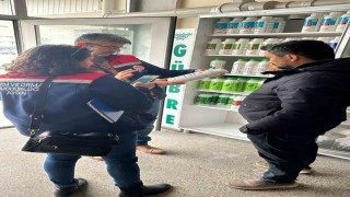 Nazillideki gübre bayileri denetimden geçti